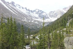 Approaching Mills Lake, RMNP